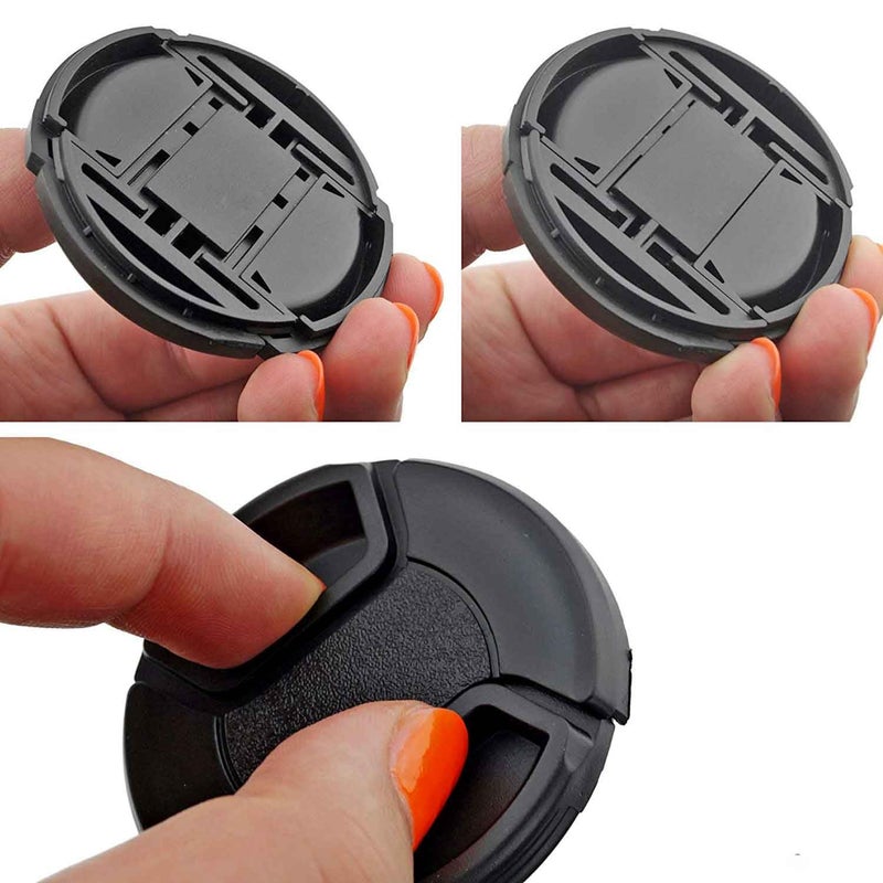 CamKix 2 Lens Shades: Tulip + Rubber â€“ 1 Lens Cap â€“ Reduces Lens Reflections â€“ Protects Against Excessive Sunlight for Enhanced Photos and Videos - Image 3